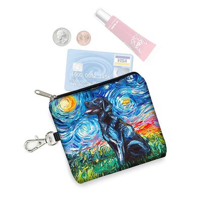 Keychain Wallet - Starry Night