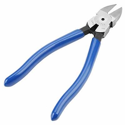 KAIHAOWIN Micro Wire Cutters with Spring, 5 Pack, 5 inch Precision Mini  Flush Cutters Bulk, Nippers, Flush Cutting Pliers, Wire Snips, Small Side