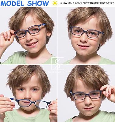 kids blue light blocking glasses silicone