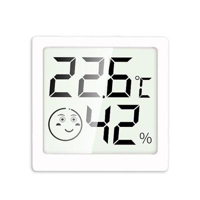 Room Thermometer Indoor,2 Pack High Precision Digital Baby Room Thermometer  Hygrometer,with Air Comfort Indicator,10S Accurate Update Once Humidity for  Homes, Offices, Greenhouse, Basement(White) - Yahoo Shopping