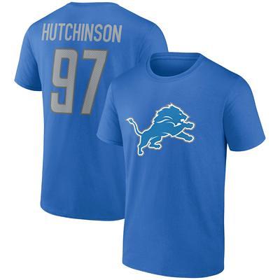 Aidan Hutchinson Detroit Lions Nike Player Name & Number T-Shirt - White