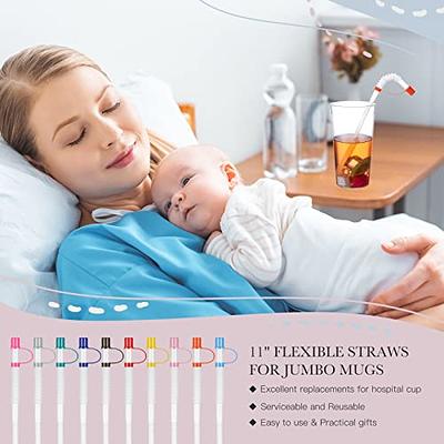 8Pcs Straws Replacement, 6Pcs Cup Straws With 2 Cleaning Brushes, Reusable  Straws Compatible With 14/20/30/40 Oz Cup, Plastic Clear Straw Cup  Accessories