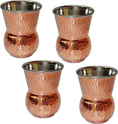 Zap Impex Pure Copper Water Glass Copper Tumbler