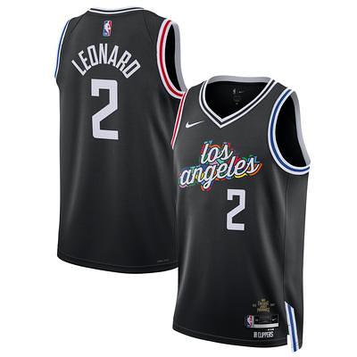 Nike Youth Nike Kawhi Leonard White LA Clippers Name & Number