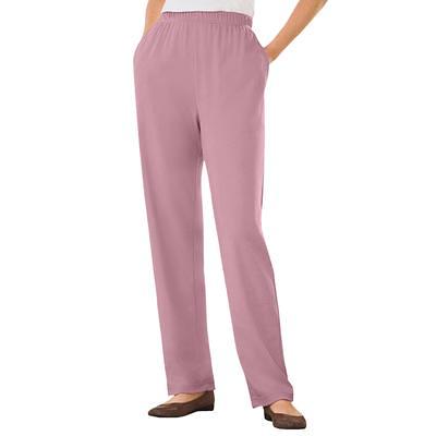  Woman Within Womens Plus Size Tall 7-Day Knit Wide Leg Pant  - 5X