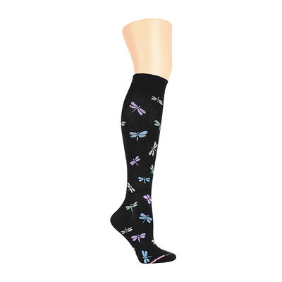 Womens Dr. Motion Dragonfly Compression Knee High Socks - Yahoo