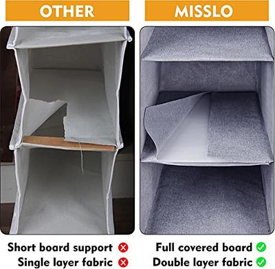 5 Tier Closet Hanging Organizer, Clothes Hanging Shelves with 4 Hanging  Hooks 5 S Hooks, Wire Storage Basket Bins, for Clothing Sweaters Shoes  Handbags Clutches Accessories Patent Design - Yahoo Shopping