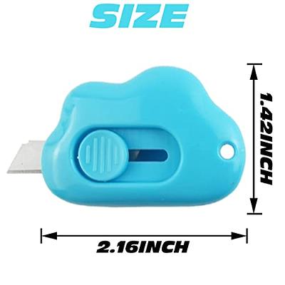 Office Mini Box Cutter Cute Cloud Portable Utility Paper Cutter Retractable  Small Letter Opener Razor School Office Supplies