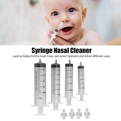 4PCS Professional Syringe Nasal Irrigator with Syringes for Baby