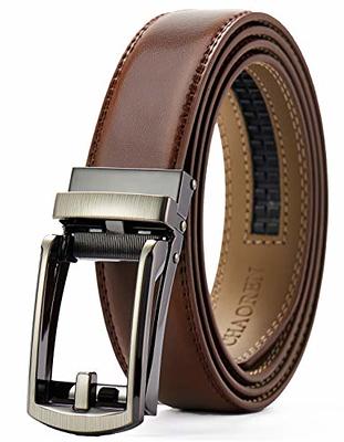 SUNYA Mens Belts Leather, Ratchet Belts for Men, 35mm Leather Belt for Men  with Comfort Slide Click. Mens Dress Belt Black - Yahoo Shopping