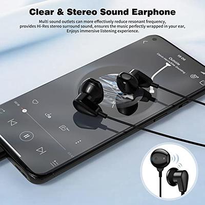 ACAGET Auriculares USB C para Samsung S24 Ultra S23 S22 S21 Auriculares con  cable para Android USB Tipo C Auriculares para iPhone 15 Plus HiFi Stereo