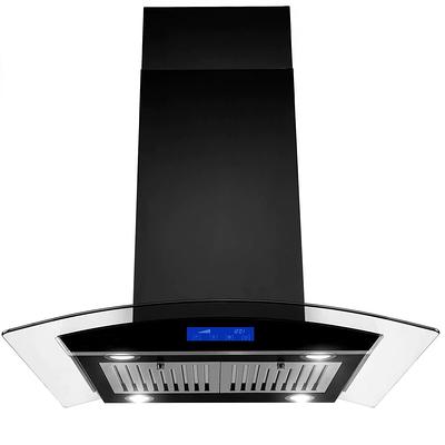 IKTCH 30/36 inch Vent Island Mount Range Hood 900 CFM Stainless Steel -  Yahoo Shopping