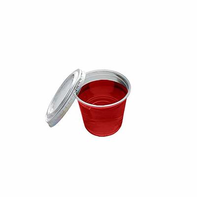 True Red Party Shot Glasses, Plastic Cup Shot Glasses, Disposable