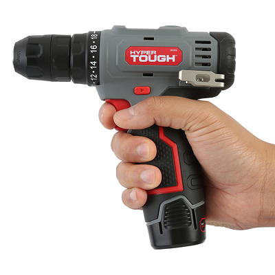 Hyper Tough 12V Max* Lithium-ion Cordless 3/8-inch Drill Driver