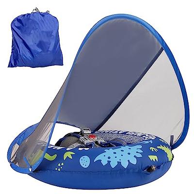 Mambobaby Baby Pool Floats with Canopy, AnjeeIOT Pool Float Self-Inflating  Newest Compressible Folding Swimming Float Soft Skin-Friendly Fabric for  Infant Toddler 3-24 Momths, Blue - Yahoo Shopping