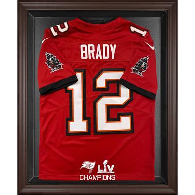 Phenom Gallery Tom Brady Tampa Bay Buccaneers Super Bowl LV Champions 18''  x 24'' Team Deluxe Framed Serigraph Print