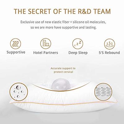 NEIPOTA Memory Foam Pillow, Bed Pillow for Sleeping Premium Firm