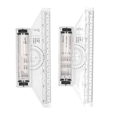 5 in 1 Woodworking Circular Drawing Tool, T Ruler 360 ° Compass Angle Ruler  Straight Circles Arcs Angles Lines Drawing Ruler Multi-Function Angle  Measure Tool for Carpenter Work Layout Measuring Tools 