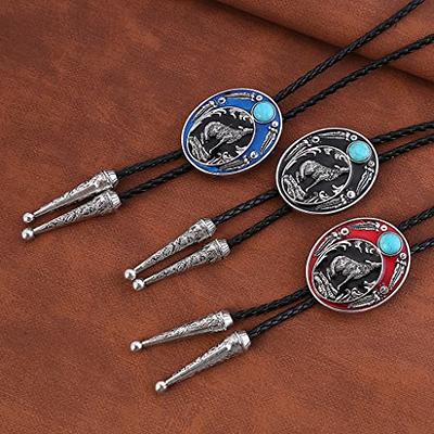 NEW NATIVE AMERICA INDIAN RODEO WESTERN COWBOY BOLO TIE