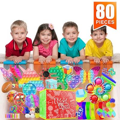 Fidget Toys Set, 80 Pack Sensory Toys Party Favors Kids Autism Autistic  Children, Classroom Treasure Box Chest Prizes Pinata Stuffer Gifts Small  Mini Bulk Toy Carnival ADHD - Yahoo Shopping