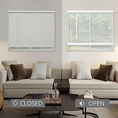 Mini Blinds, Light Filtering Mini Blinds for Windows, Camper Blinds, Window  Shades for Home, Shades for Indoor Windows, Horizontal Window Blinds