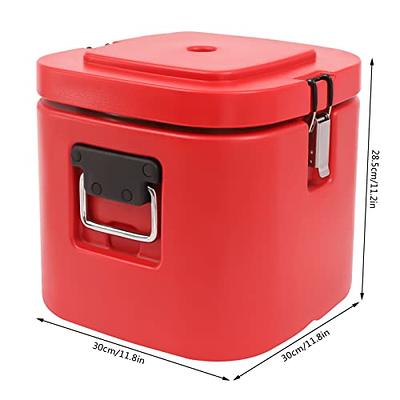 Gdrasuya10 Insulated Soup Carrier Coolers, Commercial 2.5 Gallon Food  Warmer Box Large Insulation Barrel Cooler or Hot Carrier for Restaurant,  Canteen, Home, Red - Yahoo Shopping