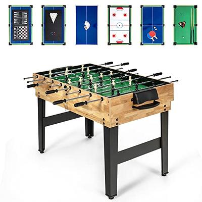 Giantex 10-in-1 Multi Game Table, Combo Game Table Set w/Hockey, Foosball  Pool Ping-Pong Chess Cards Checkers Bowling, Shuffleboard, Backgammon,  Adult Size Foosball Table for Game Room, Family - Yahoo Shopping