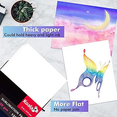 MECOLOUR Sublimation Paper 8.5x11 150 Sheets 125 gsm Heat Transfer Paper  for Inkjet Printer with Sublimation Ink, for T-shirts, Tumblers, Mugs -  Yahoo Shopping