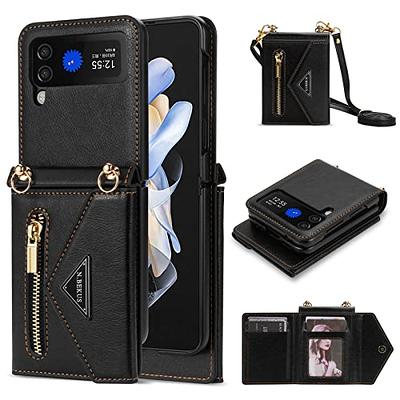 Cute Z Flip 4 Case With Strap