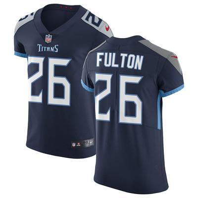 Kristian Fulton Men's Nike Navy Tennessee Titans Vapor Untouchable Custom Elite Jersey