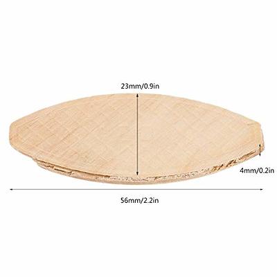 WEN 0 Birch Wood Biscuits for Woodworking, 100 Pack (JN100B)