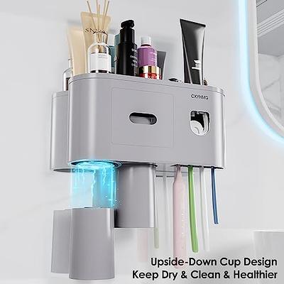 Wall Mounted Automatic Disinfect Toothpaste Dispenser Squeezer