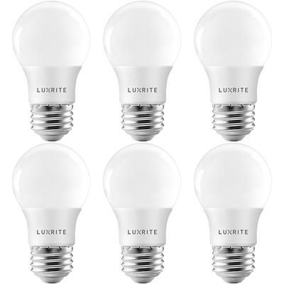 Luxrite MR16 LED Dimmable Spot Light Bulb 6.5W (50W Equivalent) 4000K Cool  White, 500 Lumens, GU5.3, 16 Pack