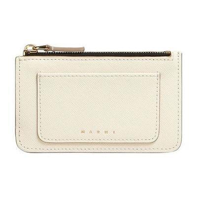 Marni Saffiano Leather Business Card Case