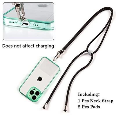 Lawonda 2 Pads Phone Lanyard Adjustable Crossbody Cell Phone Strap  Universal Phone Wrist Lanyard 2pcs Phone Patch Tether Tab