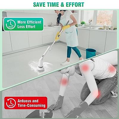 Electric Spin Scrubber,DEPURE Cordless Electric Cleaning Brush,Power  Scrubber with 2 Rotating Speeds and 6 Replaceable Cleaning Brush Heads for  Bathroom,Kitchen,Wall,Oven,Dish,Floor - Yahoo Shopping