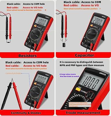 TESMEN TM-510 Smart Digital Multimeter 4000 Counts NCV Test