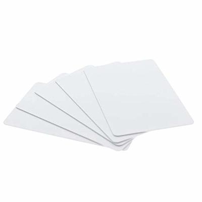 100 Pack - Premium Blank PVC Cards for ID Badge Printers, White, Plastic CR80 30 Mil (CR8030)