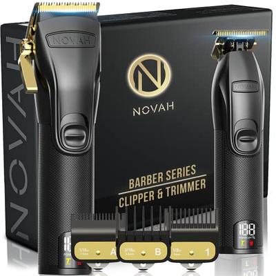 Novah® Professional Hair Clippers for Men, Professional Barber Clippers and  Trimmer Set, Mens Cordless Hair Clippers for Barbers Haircut Fading Kit  Fade - Gold - Yahoo Shopping