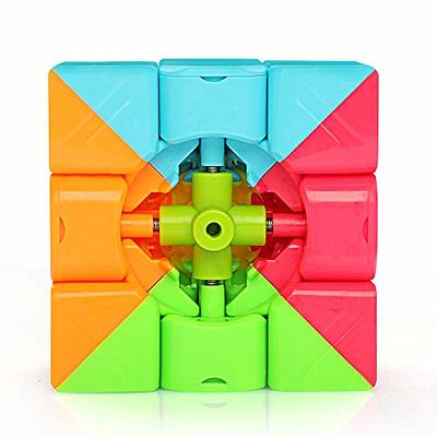 QY Toys Warrior S Speed Cube 3x3-(Warrior W Updated Version)- Stickerless  Magic Cube 3x3x3 Puzzles Toys, The Most Educational Toy to Effectively