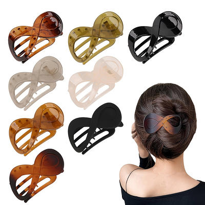 Large Hair Claw Clips For Thick Hair - Matte Big Hair Clips For Women And  Girls - Hair Accessories For Long Hair - Securely Grip And Style Your Hair  - Temu