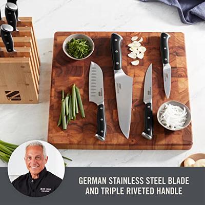 8 Piece Kitchen Knife Set - Multi-purpose Unbreakable Ergonomic Non-stick  Stainless Steel Kitchen Steak Knives Set with Fully Serrated Blades - Great