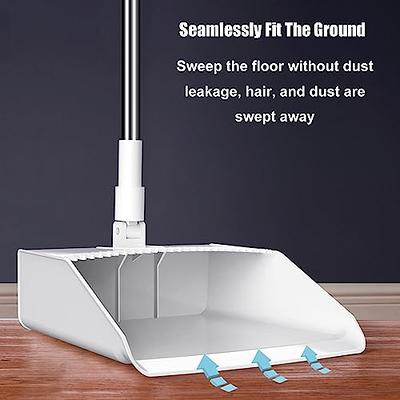 Aifacay Broom and Mop Set, Mop and Bucket Set and Broom and Dustpan Set for  Home Floor Cleaning with 8 Microfiber Mop Pads Long Handle Broom Dustpan