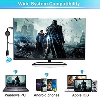 XTRONS 4K Wireless Display Adapter Airplay Miracast Dongle for TV, WiFi  Display Dongle Wireless HDMI Dongle TV Receiver Screen Mirroring Adapter  for