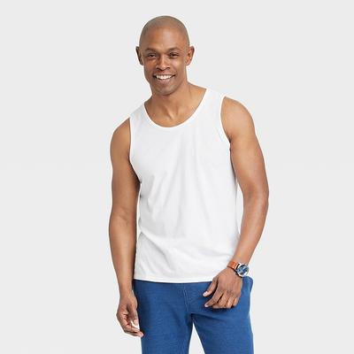 Men's Standard Fit Tank Top - Goodfellow & Co™ White M - Yahoo Shopping