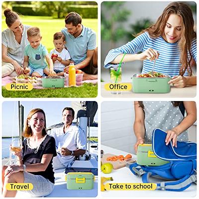 AIDENOEY Portable Electric Lunch Box, Upgraded power 75W, 3-in-1 Removable  304 Stainless Steel Conta…See more AIDENOEY Portable Electric Lunch Box