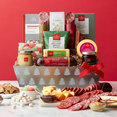  Hickory Farms Hot & Spicy Beef Sampler Gift Box with