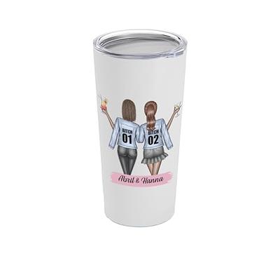 Best Friends Forever - Engraved Stainless Steel Tumbler, Best Friend Gift,  Bestie Mug