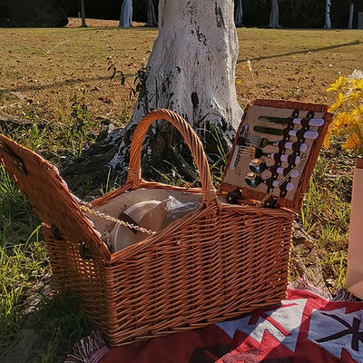 Jane Birkin Basket, Birkin Style Bag,Wicker Bag, Beach Bag, Brikin Basket Handmade with Long Handle, Round Wicker Basket,Round Willow Basket