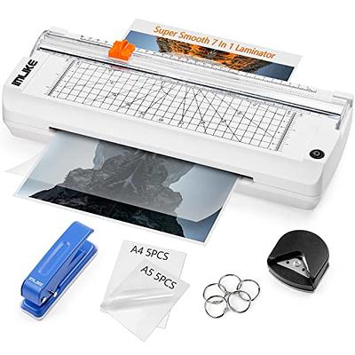 IMLIKE A4 Laminator Machine with Paper Trimmer: 6 in 1 Hot